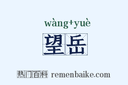望岳是什么意思的图片
